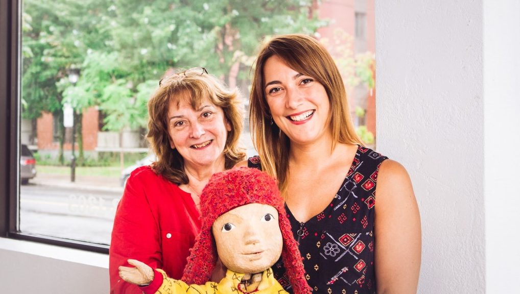 Claire Voisard et Sabrina Baran