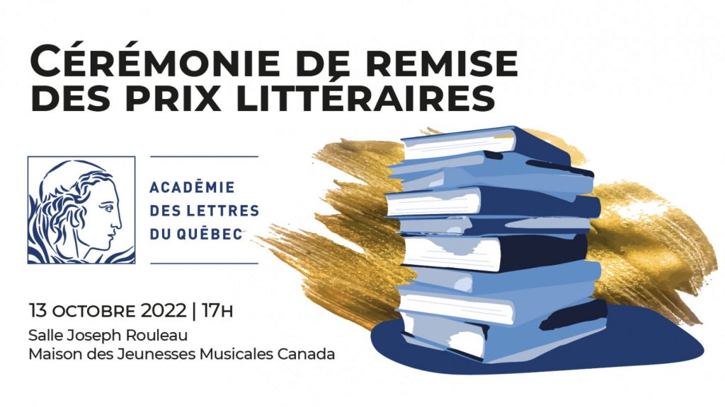 Académie lettres Québec dévoilé